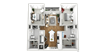 B1A Floor Plan B1A Floor Plan at SODO Duluth, Duluth, GA, 30096
